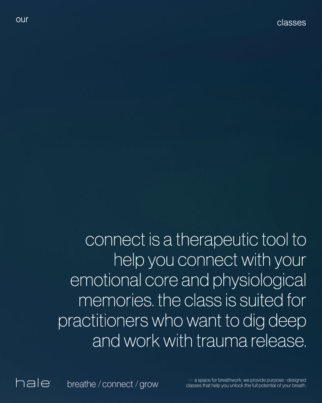 connect (deep and advanced)